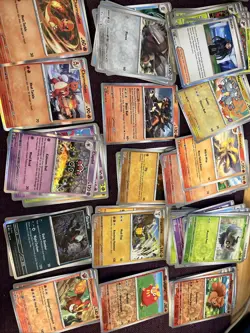 100+ Pokemon Obsidian Flames Bulk Card Lot - Image 1