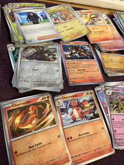 100+ Pokemon Obsidian Flames Bulk Card Lot - Image 2