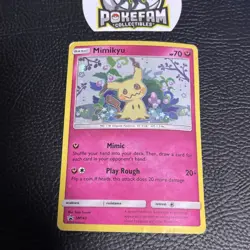 Mimikyu - SM163 - Pokemon Sun & Moon Promo Holo Rare Card DMG - Image 1