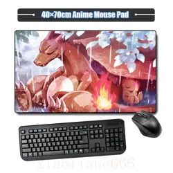 Board Card Game Pokemon Charmander TCG Playmat Mat Table Pad Bag Mouse Pad X502 - Image 1
