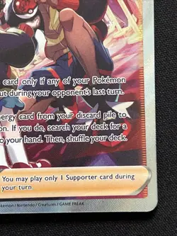 Raihan GG65/GG70 Crown Zenith Galarian Gallery NM Full Art Pokemon Card - Image 3