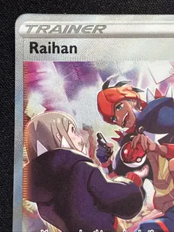 Raihan GG65/GG70 Crown Zenith Galarian Gallery NM Full Art Pokemon Card - Image 5