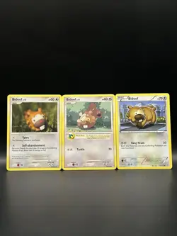 Bidoof Bundle 54/100 73/123 106/124 - Pokemon Cards - LP/MP/LP - Image 1