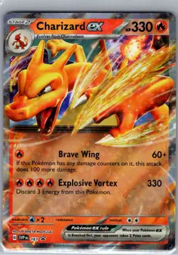 Charizard ex - 161 SV: Scarlet & Violet Promo Cards - Pokemon Card - NM - Image 1