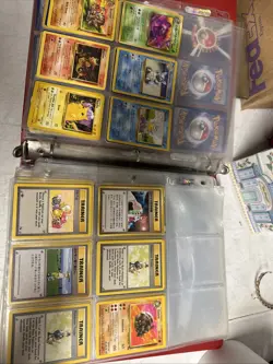 Vintage Pokemon Card Lot 240+ WOTC 1999Base Fossil Jungle Rocket Gym Binder - Image 4