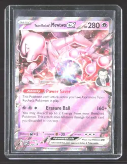 SV: Scarlet & Violet Promo Cards #205 Team Rocket's Mewtwo ex - Image 1
