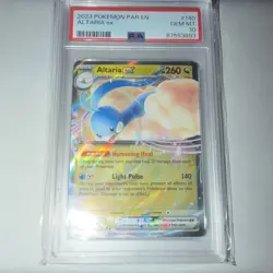 Pokemon Altaria ex Holo Card 140/182 SV04 Paradox Rift PSA 10 GEM MT - Image 1