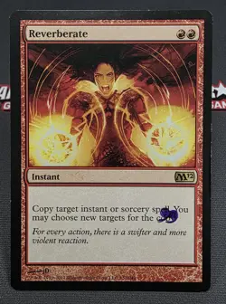 MTG Reverberate- STAMPED -Magic 2012 Magic the Gathering Card #152 - Image 1