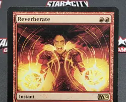 MTG Reverberate- STAMPED -Magic 2012 Magic the Gathering Card #152 - Image 3