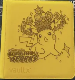 Vault X 12 Pocket Trading Card Zip Binder Surging Sparks - Image 1