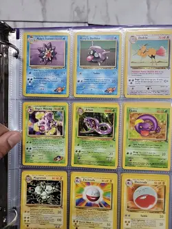 200 Pokemon Vintage Cards In Sleeves Binder 1995 Charmander Snorlax - Image 2