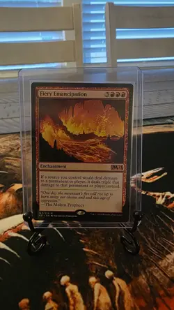 Fiery Emancipation Regular - Core Set 2021 x1 MTG Magic - Image 1