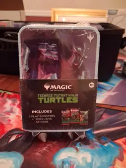 Magic: The Gathering Teenage Mutant Ninja Turtles Tin [Shredder] 3 Boosters - Image 1