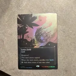 Lotus Field (0068) (Borderless) Edge of Eternities: Stellar Sights Foil - Image 1