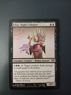 Kiku, Night's Flower Champions of Kamigawa Regular - Image 1