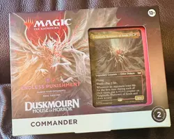 Magic The Gathering Duskmourn House of Horror Endless Punishment Commander Deck - Image 1