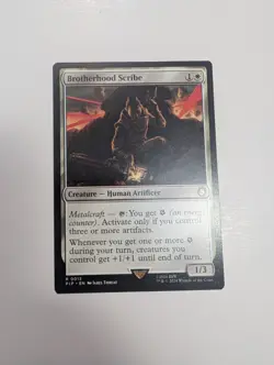 MTG - Brotherhood Scribe - Fallout (PIP) NM/M Condition - Image 1
