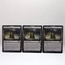 Phyrexian Tower Ultimate Masters Magic: The Gathering Near Mint Condition x3 - Image 1