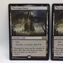 Phyrexian Tower Ultimate Masters Magic: The Gathering Near Mint Condition x3 - Image 2