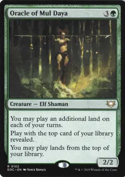 Oracle of Mul Daya R Commander: Edge of Eternities 102 NM - Image 1