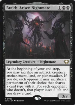 Braids, Arisen Nightmare R Commander: Edge of Eternities 82 NM - Image 1