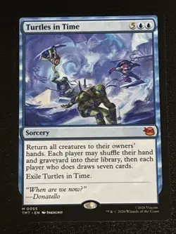 MTG Teenage Mutant Ninja Turtles Turtles in Time 0055 NM Mythic - Image 1