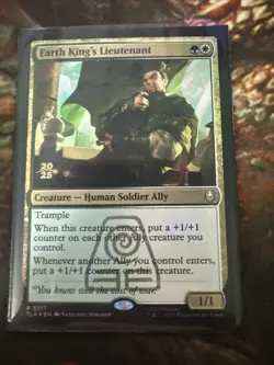 Earth King's Lieutenant - Prerelease Foil Promo - Avatar TLA MTG - Image 1