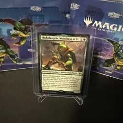 Michelangelo, Weirdness to 11 R 0121 (Normal) Magic The Gathering TMNT - Image 1