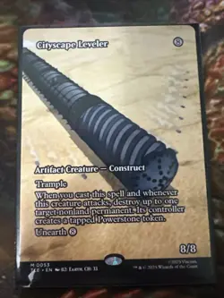 x1 Cityscape Leveler - Borderless M MTG Avatar: The Last Airbender: Eternal M/NM - Image 1