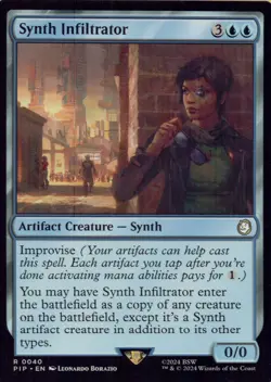 Universes Beyond: Fallout #40 Synth Infiltrator - Image 1