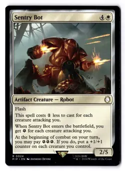 Sentry Bot NM* Fallout ENGLISH 0024 mtg -UnltdCards - Image 1
