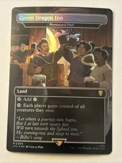 1x Green Dragon Inn (Homeward Path) (365) ~~ Borderless - Foil NM-Mint, English - Image 1