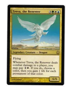 MTG - NM - Treva, the Renewer - Duel Decks: Phyrexia vs. The Coalition 49 - Image 1