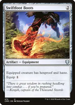 MTG Swiftfoot Boots - 474 / English / Lightly Played - Image 1