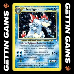 Feraligatr - 4/111 - Holo Rare - Neo Genesis - Pokemon Card - HP - Image 1