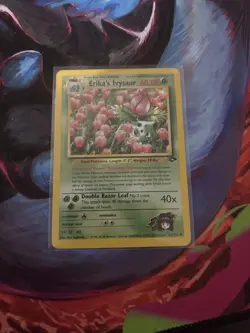 Pokemon TCG Erika's Ivysaur Gym Challenge 41/132 NM Condition WOTC - Image 1
