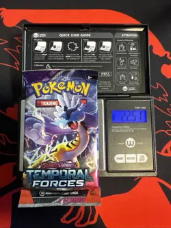 22.51g HEAVY - Pokemon TCG S&V Temporal Forces Booster Pack Sealed / Semi GoDU - Image 1