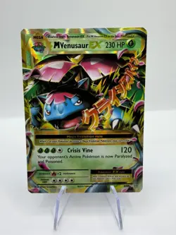 Pokemon TCG M Venusaur EX XY Evolutions 2/108 Mega Holo Rare LP - Image 1