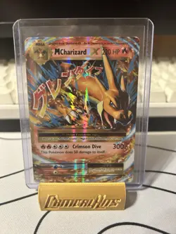 Pokemon TCG M Charizard EX Mega Evolutions 13/108 Ultra Rare - DMG - Image 1