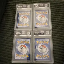 Pokemon TCG Lot (4) - Litleo, Oricorio ex, Poochyena, Alolan Exeggutor ex - PSA… - Image 1