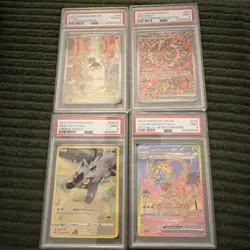 Pokemon TCG Lot (4) - Litleo, Oricorio ex, Poochyena, Alolan Exeggutor ex - PSA… - Image 2