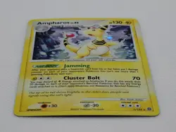 Pokemon TCG Ampharos Card Secret Wonders 1/132 Holo Rare LP Condition - Image 2
