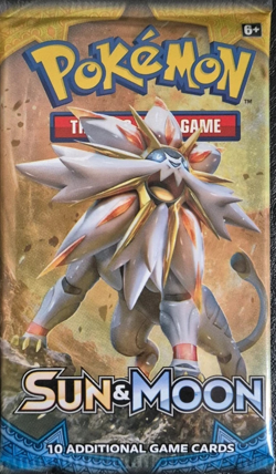 NOS Pokemon 2017 - Sun & Moon Base Set - Booster Pack - (x1) - TCG - Sealed rare - Image 1