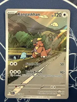 Kangaskhan 204/182 Illustration Rare – SV10: Destined Rivals – Pokemon TCG DRI - Image 1