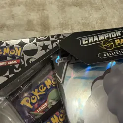 (2) 2020 Pokemon TCG Champions Path Dubwool V Box Collection Black Star New - Image 2