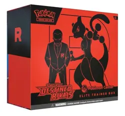 Pokemon TCG Destined Rivals Pokemon Center Elite Trainer Box ETB - Image 1