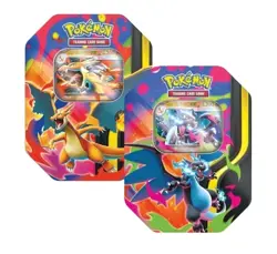 Pokemon EN Mega Charizard ex Y & X Tin Bundle (2 Tins) SHIPS NOW TRUSTED SELLER - Image 3