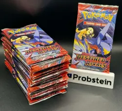 Lot of (20) Pokemon TCG Scarlet & Violet Destined Rivals Booster Packs Sealed - Image 1