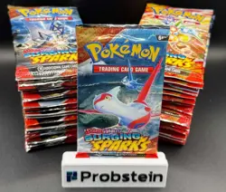 Lot of (40) Pokemon TCG Scarlet & Violet Surging Sparks Booster Packs Sealed - Image 1