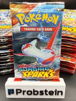 Lot of (40) Pokemon TCG Scarlet & Violet Surging Sparks Booster Packs Sealed - Image 2